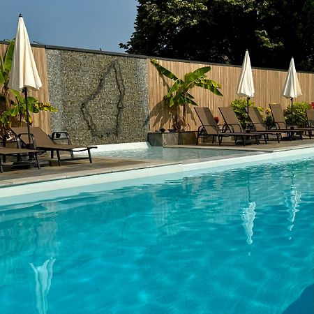 Logis Hotel Restaurant Bellevue Saint-Martin-dʼArdèche Esterno foto