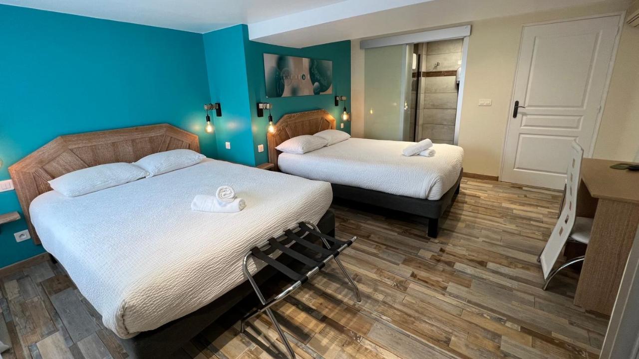 Logis Hotel Restaurant Bellevue Saint-Martin-dʼArdèche Esterno foto